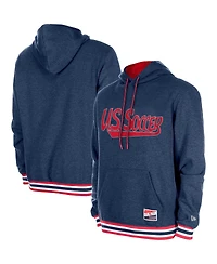 5th & Ocean Men's Navy Usmnt Throwback Fleece Pullover Hoodie