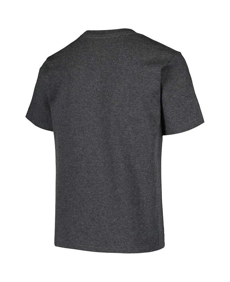 Outerstuff Big Boys and Girls Team Usa Heather Charcoal Victory T-Shirt