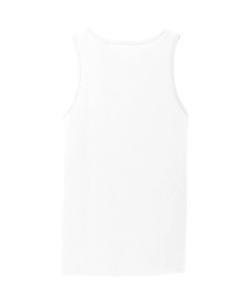 Checkered Flag Sports Men's White Nascar Yaaascar Pride Tank Top