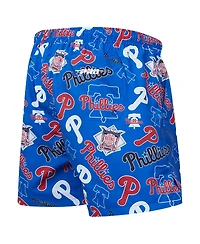 Pro Standard Men's Royal Philadelphia Phillies Toss Logo Woven Shorts