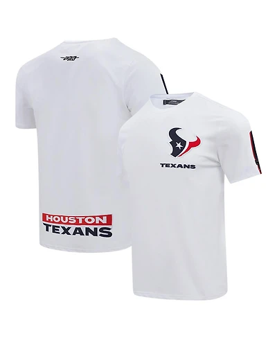 Pro Standard Men's White Houston Texans Team Logo Away T-Shirt