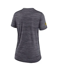 Nike Women's Charcoal Pittsburgh Steelers Velocity Performance T-Shirt