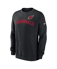 Nike Men's Black Arizona Cardinals Club Pullover Sweatshirt