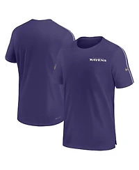 Nike Men's Purple Baltimore Ravens 2024 Sideline Coach Uv Performance T-Shirt
