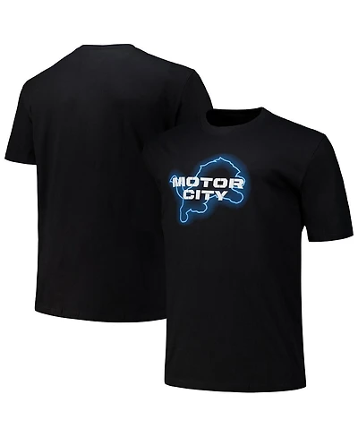 Fanatics Men's Black Detroit Lions Motor City T-Shirt