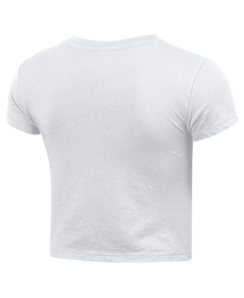 Champion Women's White Usc Trojans Core Baby T-Shirt