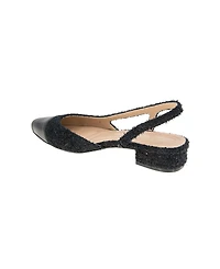 BCBGeneration Women's Tillie Cap Toe Slingback Block Heel Pumps