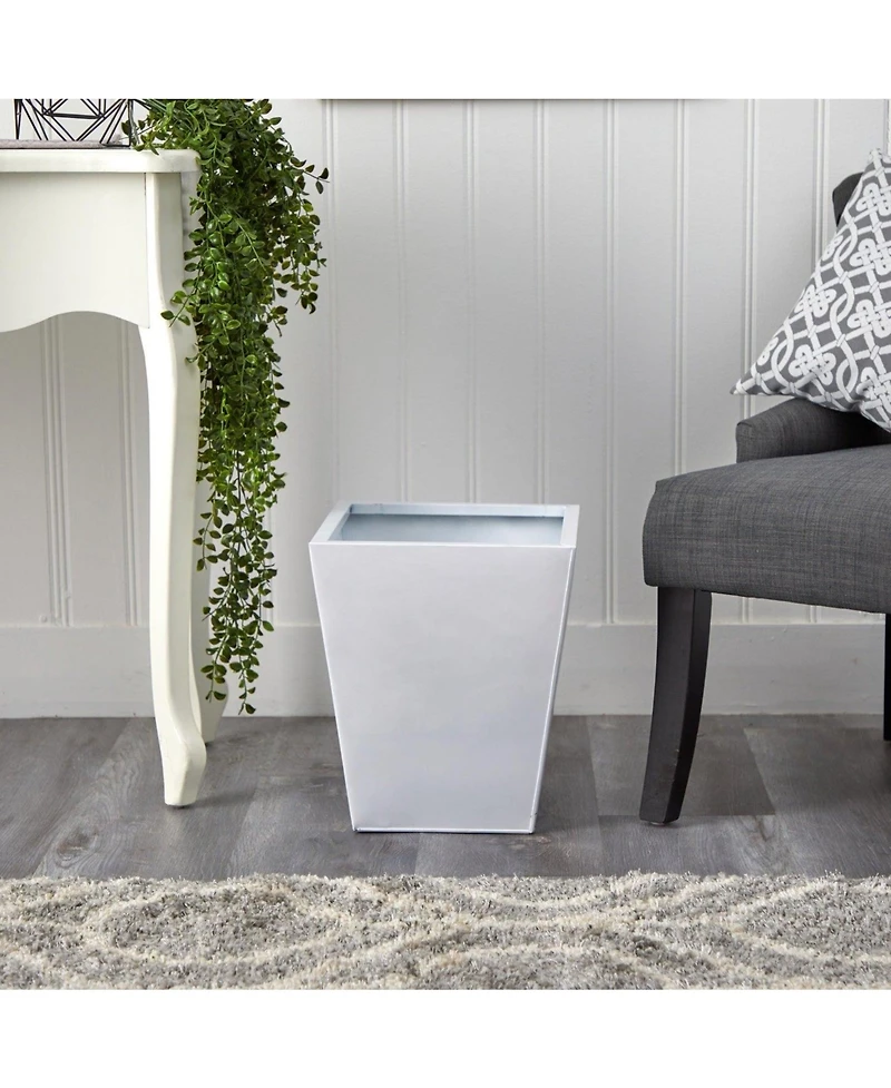 Slickblue 15" Classic Square Metal Planter