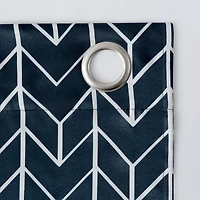 Kenwood Chevron Blackout Grommet Curtain Panel