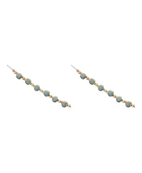 Wood Beaded String Garland for Rustic Home Deco (Set of 2)