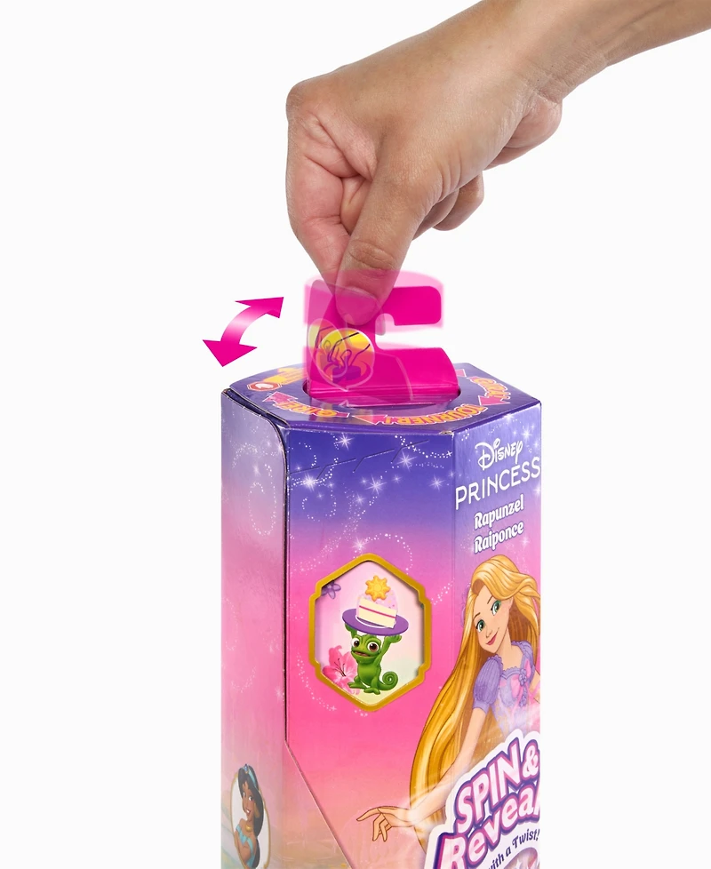 Disney Princess Spin Reveal Rapunzel Fashion Doll Accessories with 11 Surprises