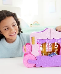 Disney Princess Carriage to Castle Playset with Aurora Doll & Accessories