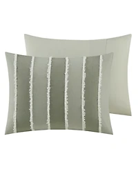 Ink+Ivy Striped Shay 3-Pc. Duvet Cover Set