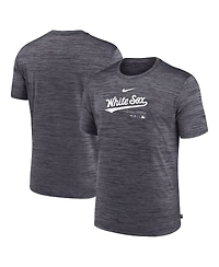 Nike Men's Charcoal Chicago White Sox Authentic Collection Velocity Performance Practice T-Shirt