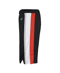 Nike Big Boys and Girls Black Portland Trail Blazers Swingman Performance Shorts – Icon Edition