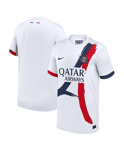Nike Big Boys and Girls White Paris Saint-Germain 2024/25 Away Replica Jersey