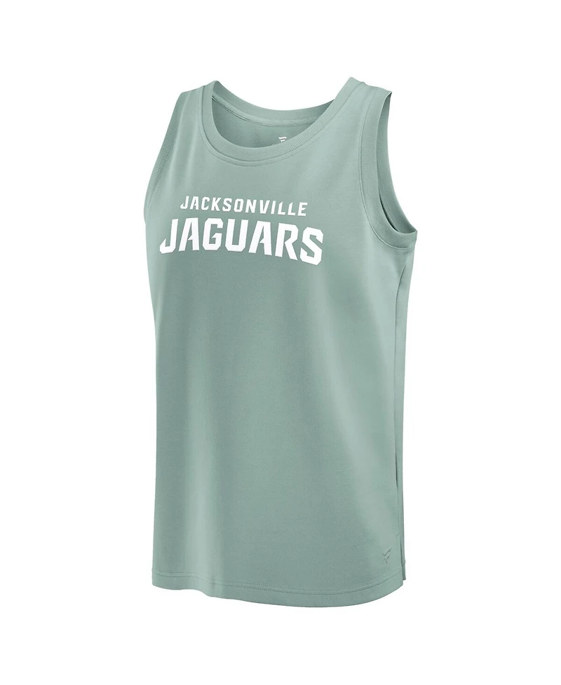 Fanatics Men's Mint Jacksonville Jaguars Elements Tank Top