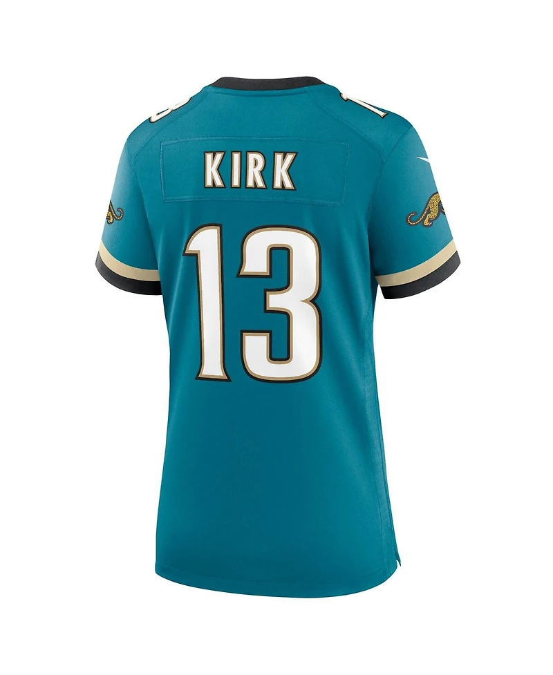Nike Women's Christian Kirk Teal Jacksonville Jaguars Prowler Throwback Game Jersey