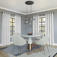 Oslo Theater Grade Extreme 100% Blackout Grommet Curtain Panel