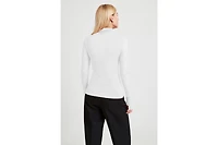 Marcella Women's Eloise Sheer Turtleneck