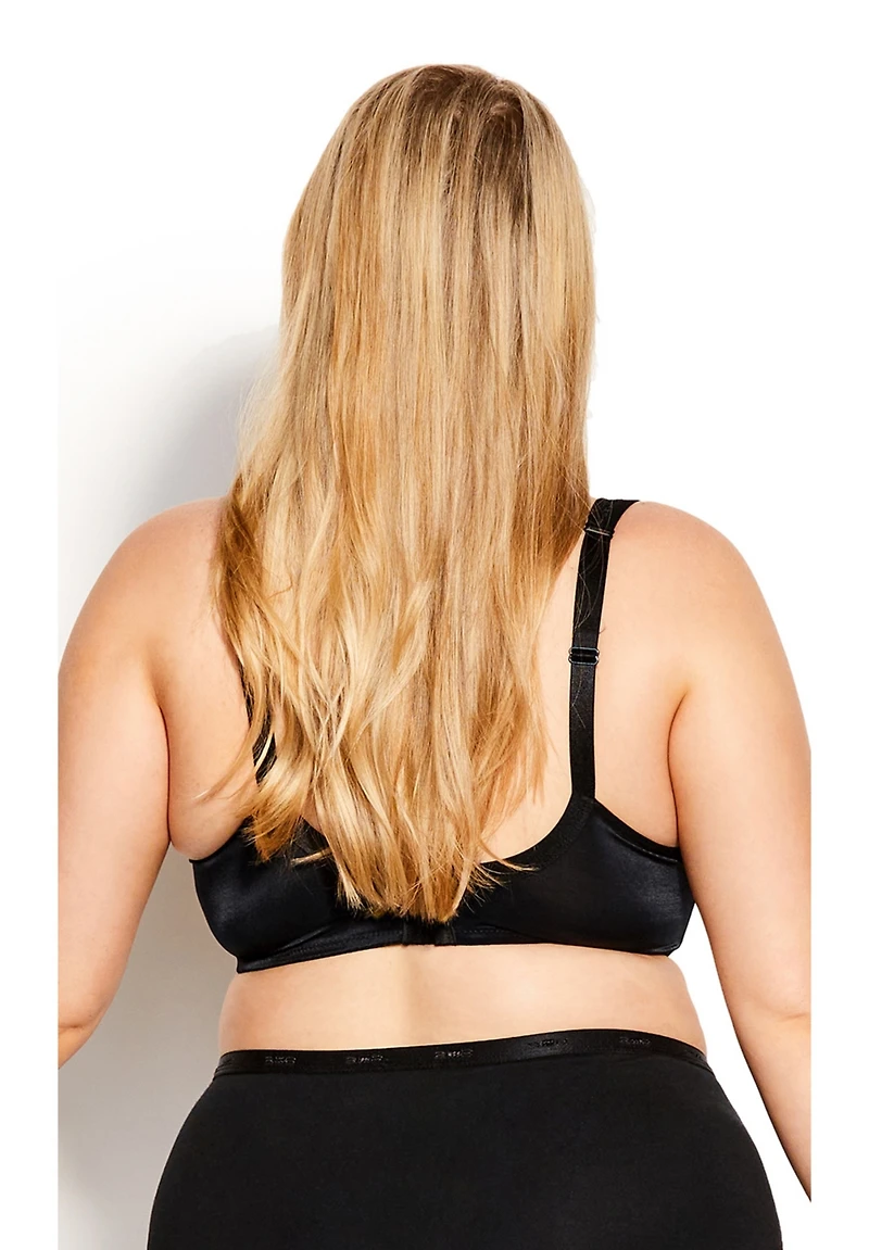 Avenue Plus Size Lace Balconette Bra Contouring Underwire Bra