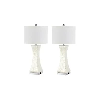 Safavieh Shelley Table Lamp Set Of 2 W/ Usb Port