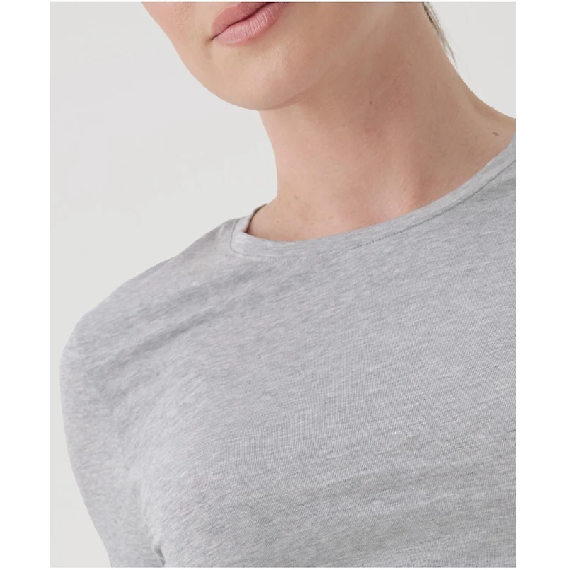 Pact Women's Organic Cotton Cool Stretch Fitted Long Sleeve Tee