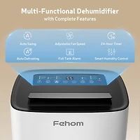 Waykar 150 Pint Energy Star Dehumidifier With Pump for Basement & Extra Large Room