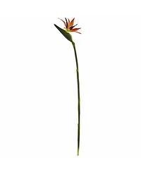 Slickblue Bird of Paradise Artificial Flower (Set of 4)