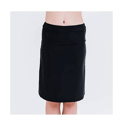 Calypsa Big Girls Knee Length Swim Skort