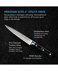 Messermeister Meridian Elite Utility Knife, 6”