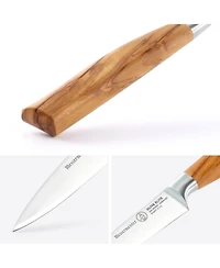 Messermeister Oliva Elite Spear Point Paring Knife, 3.5"