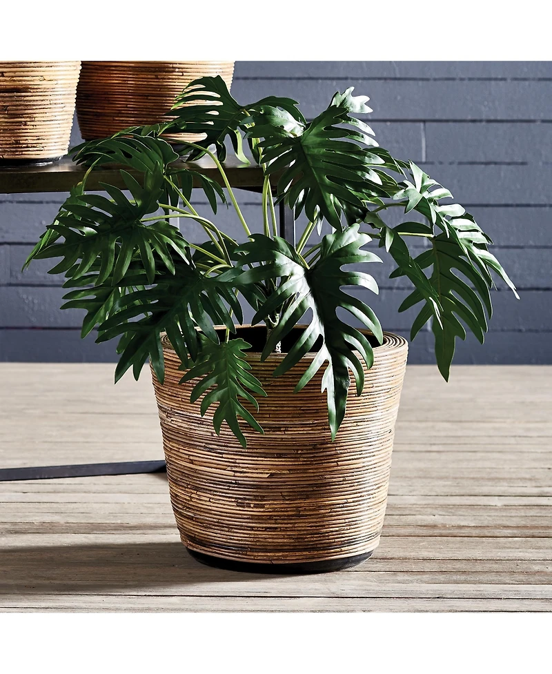 Wrapped Dry Basket Planter 20.75"