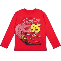 Disney Boys Toy Story Cars Lion King Guard Mickey Mouse 2 Pack Cosplay Long Sleeve T-Shirts to