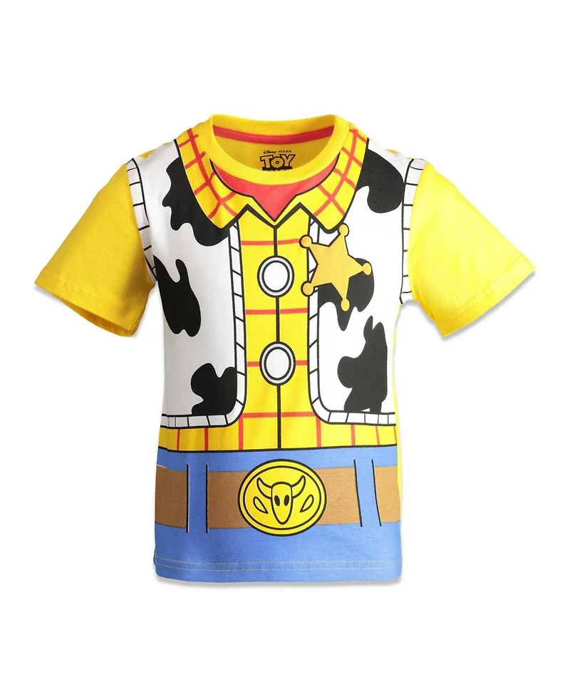 Disney Toddler Boys Toy Story 4 Pack T-Shirts