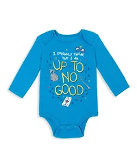 Harry Potter Baby Boys Hogwarts [SizeRangeDescription1] 5 Pack Long Sleeve Bodysuits [SizeDescription1]