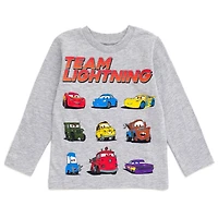 Disney Boys Toy Story Cars Lion King Guard Mickey Mouse 2 Pack Cosplay Long Sleeve T-Shirts to