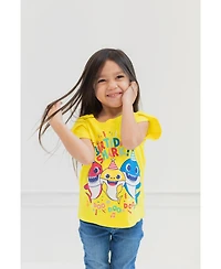 Baby Shark Baby Girls Pinkfong Shark T-Shirt