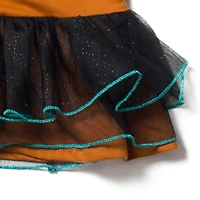 Scooby Doo Toddler Girls Cosplay T-Shirt Dress and Leggings Outfit Set