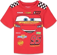 Cars Little Boys Tow Mater Lightning McQueen 3 Pack T-Shirts