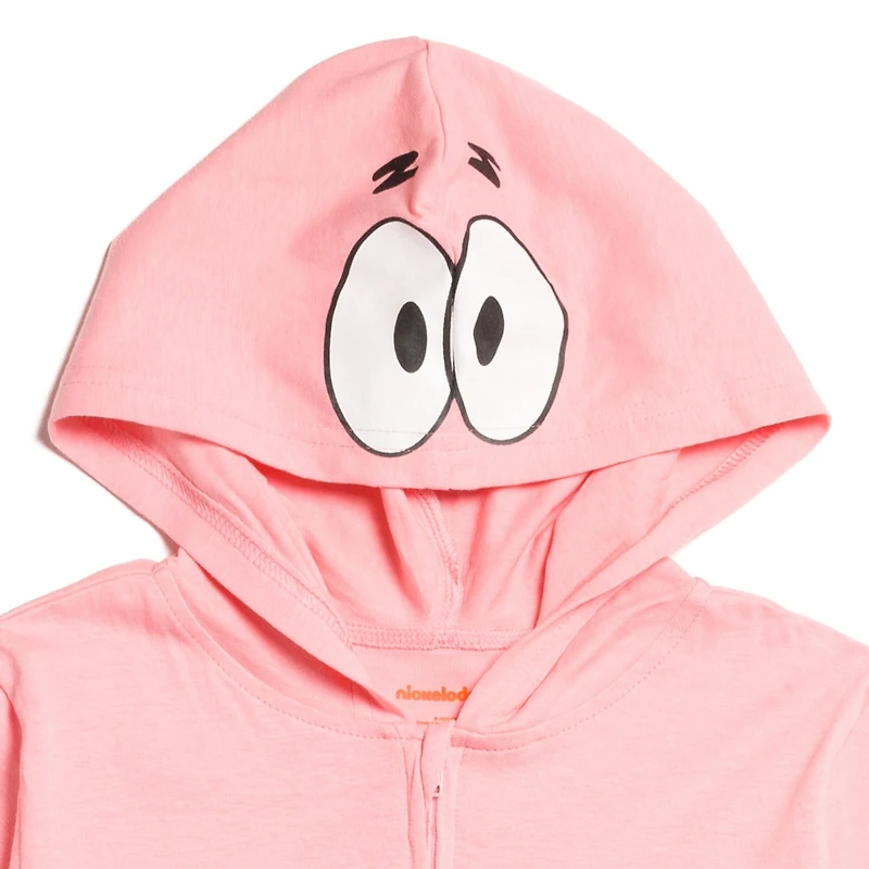 SpongeBob SquarePants Toddler Boys Patrick Zip Up Cosplay Costume Coverall to