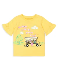 CoComelon Toddler Girls Jj 3 Pack T-Shirts to