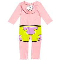 SpongeBob SquarePants Boys Patrick Zip Up Cosplay Costume Coverall to