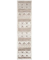 Liora Manne' Napoli Diamond Stripe 1'11"x7'6" Runner Area Rug