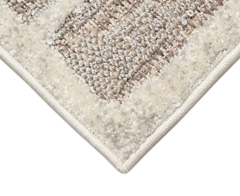 Liora Manne' Napoli Diamond Stripe 3'3"x4'11" Area Rug