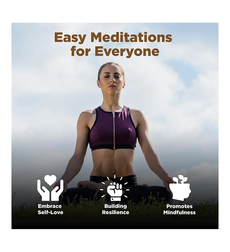 Daily Meditation Affirmations for Women & Men 80 Meditation Cards for Adults Mindful Affirmation Cards to Boost Confidence Mindfulness Meditation Exer