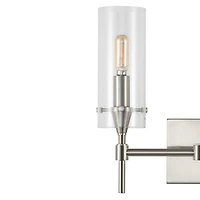 Jonathan Y Cato Bohemian Farmhouse Iron/Glass Led Vanity