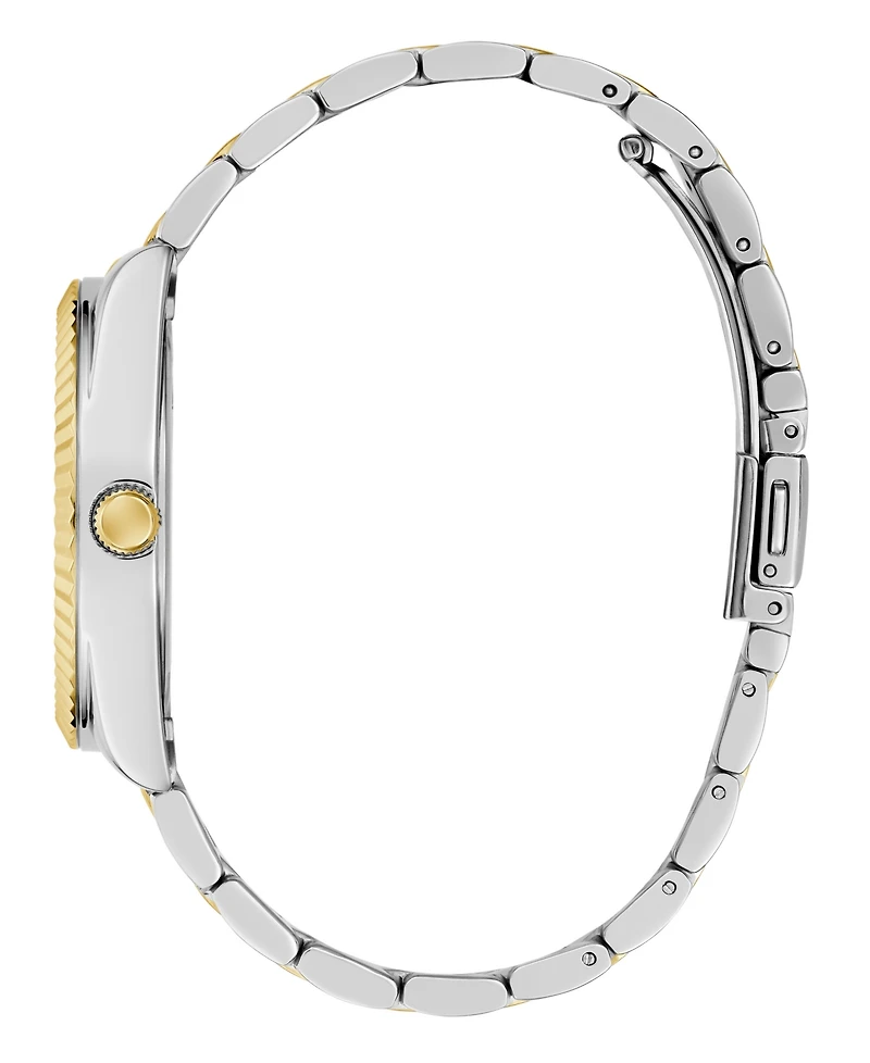 Guess Women's Day/Date Two-Tone Steel Watch 36mm