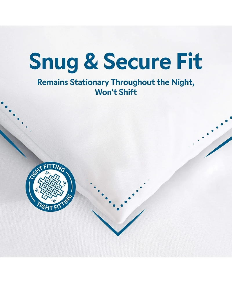 Guardmax Waterproof White Zippered Duvet Cover - King
