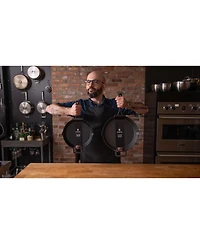 Babish Cast Iron Preseasoned Skillet, 10-Inch